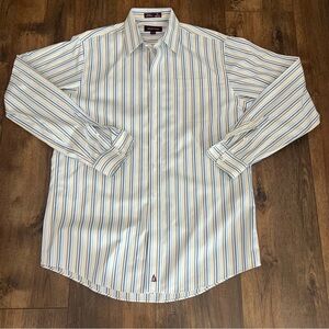 Nordstrom Men's Multicolor Striped Button-Down Shirt